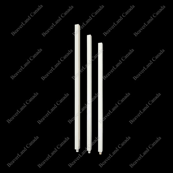 WP100 F0-33 1-1/4'' Plain Primed White, available in 36'', 39, 42'' - Image 2