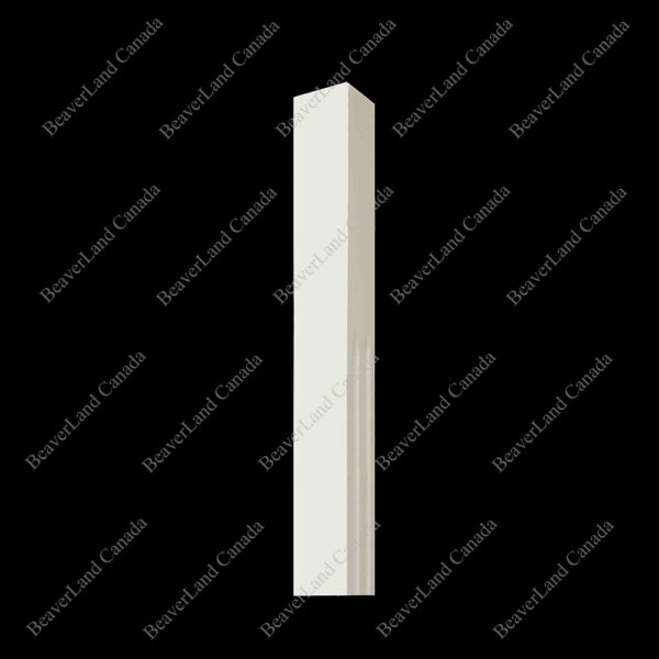 WP100 F1-44 1-3/4'' Fluted Primed White, available in 36'', 39, 42'' - Image 3