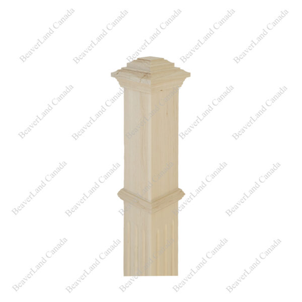 PF201 F1 Fluted 3 1/2”*48” Maple - Image 2