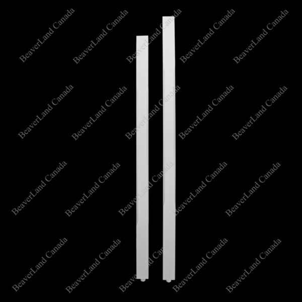 WP100 F4-44 1-3/4'' Chamfered Primed White, available in 36'', 39, 42'' - Image 2