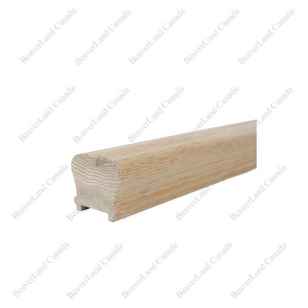 H101 HK 2 3/8''*2 1/8 1 1/4'' Grooved Handrail Red Oak