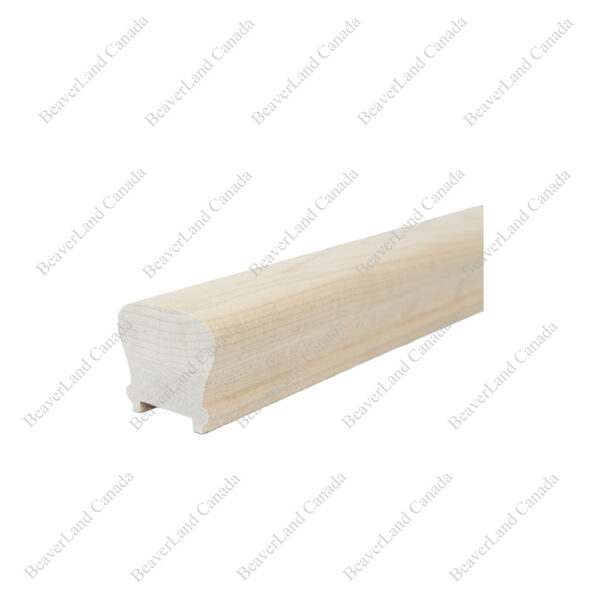 H201 HK 2 3/8''''*2 1/8'' 1 1/4'' Grooved Handrail Maple