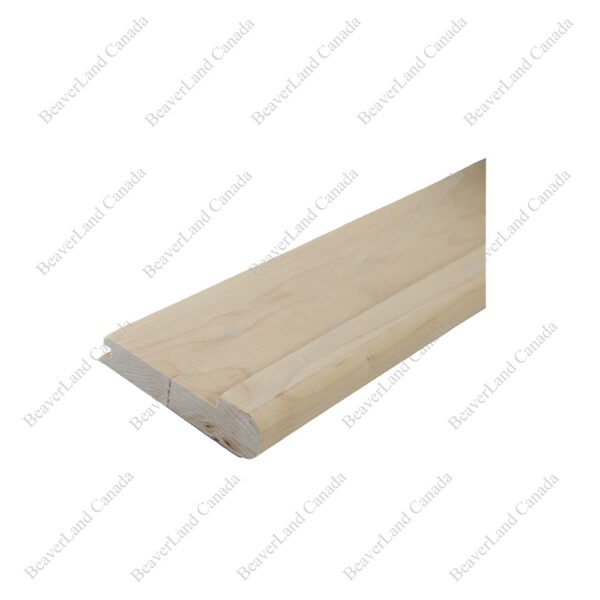 SN201 4 1/2”*3/4”*4ft Round Edge With the Return Connect to Hardwood Maple - Image 2