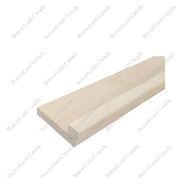 SN201 4 1/2''*3/4'' Square Edge With the Return Connect to Hardwood Maple - Image 2