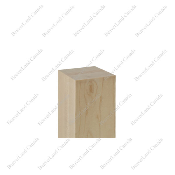 PP203 Pillar Plain Square Maple - Image 3