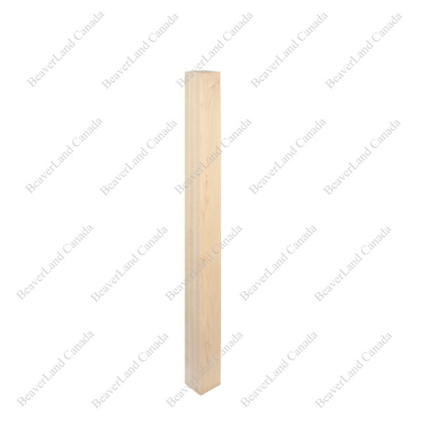 PP203 Pillar Plain Square Maple - Image 2