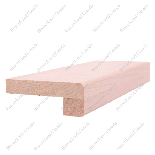 SN101 4 1/2''*3/4'' Square Edge With the Return Connect to Hardwood Red Oak