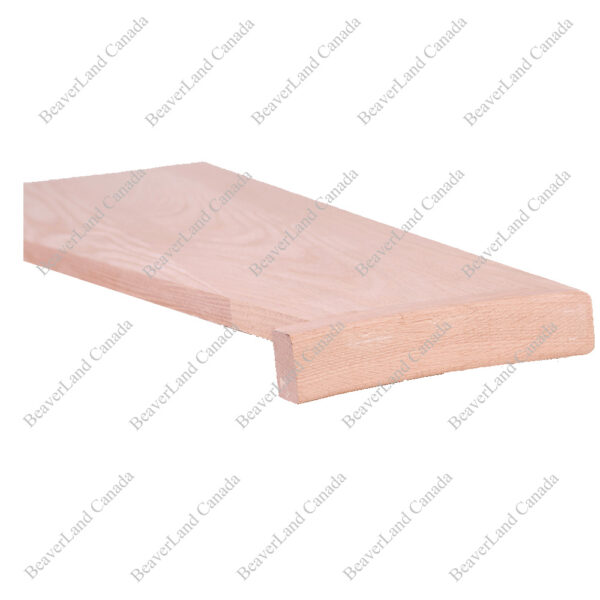 ST101 Standard Pie Shape Square Edge With the Return Open Left Red Oak - Image 2