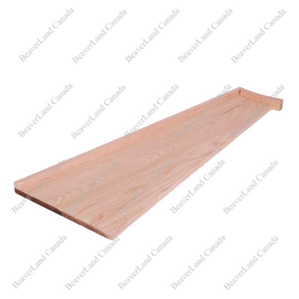 ST101 Standard Pie Shape Square Edge With the Return Open Right Red Oak - Image 3