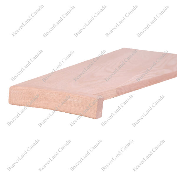 ST101 Standard Pie Shape Square Edge With the Return Open Right Red Oak - Image 2