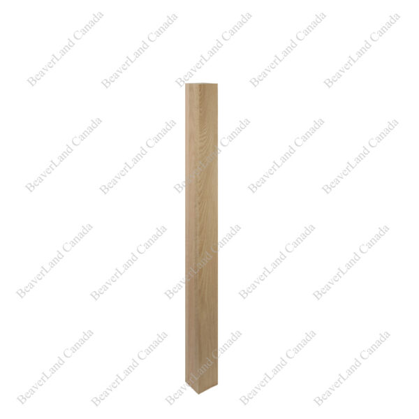 Special Order Pillar Square Plain Post 3 1/2''*3 1/2''*84'' Red Oak