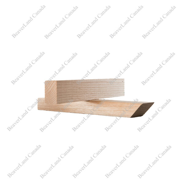 ST401 Square Stair Tread Return Red Oak - Image 2