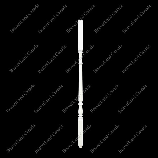 WP105 S1-33 1-1/4'' Colonial Primed White, available in 36'', 39, 42''