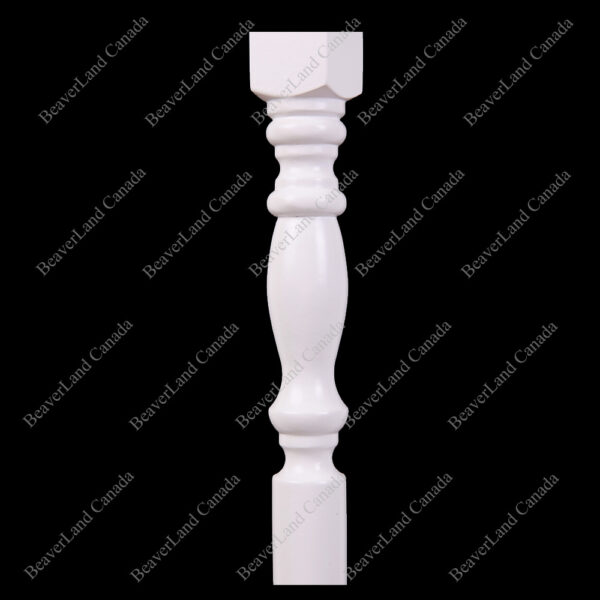 WP105 S1-33 1-1/4'' Colonial Primed White, available in 36'', 39, 42'' - Image 3