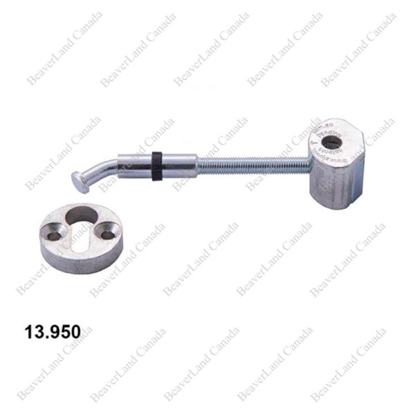 ZB101 13.950 Angled Slipfix Raibolt Blister Handrail