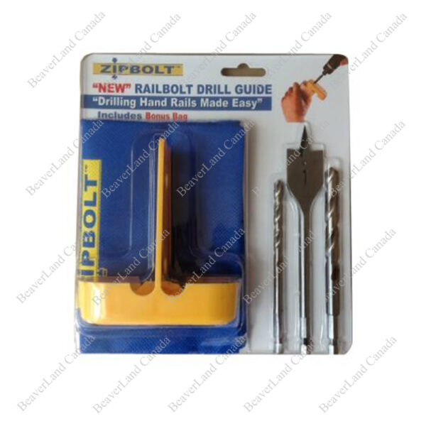 ZB101 40.260 Railbolt Guide, Included: 1-Jig, 3-Drill Bits,1-Bag