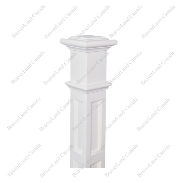 PB301 5097PW 5 3/4''*5 3/4''*53 1/4'' Primed White - Image 2