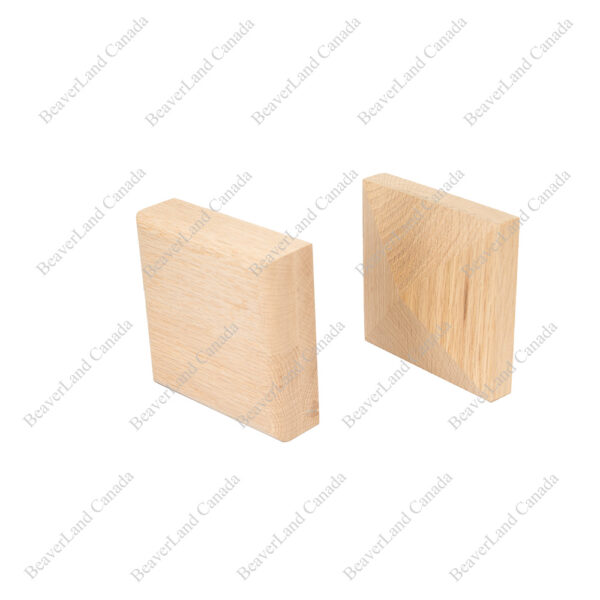 PB101 6291RP Raised Panel 6-1/4''*6-1/4''*55'' Red Oak - Image 5