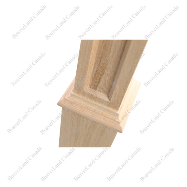 PB101 6291RC Recssed Panel 6-1/4''*6-1/4''*55'' Red Oak - Image 3