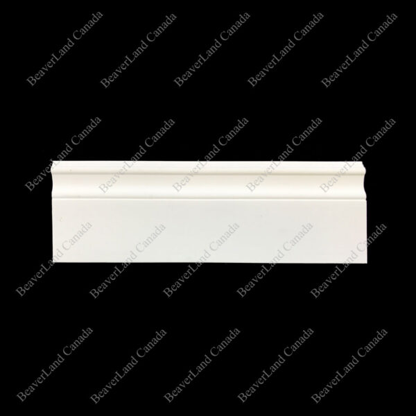 BB101 Colonial Baseboard Primed White 5''*1/2'', Available in 8ft,10ft,12ft - Image 3