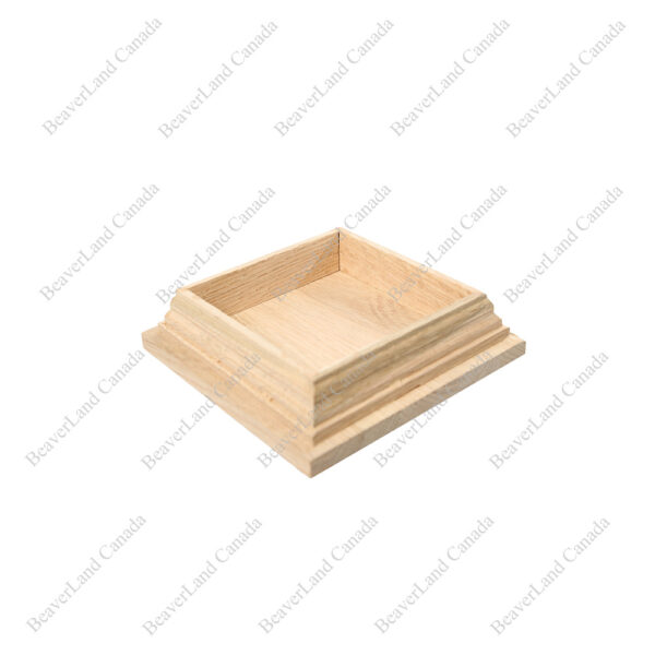 PC101 Post Cap #1 F-Series Classic 3 1/2'' Red Oak - Image 3