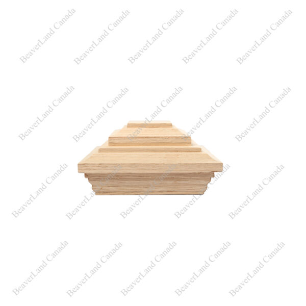 PC101 Post Cap #1 F-Series Classic 3 1/2'' Red Oak - Image 2