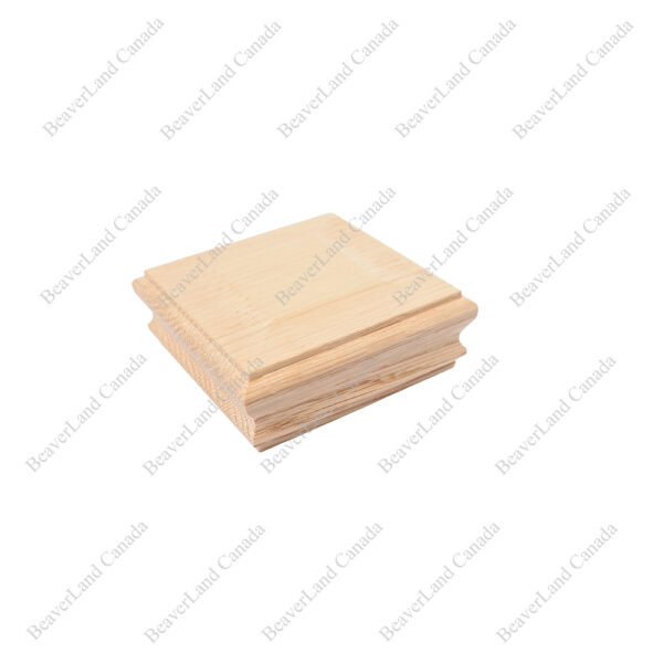 PC103 Post Cap #3 WC Cap 3'', 3-1/2'',4'' Red Oak