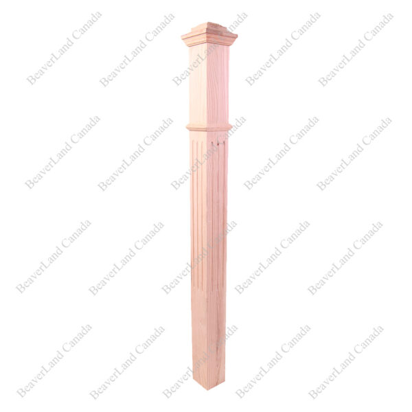 PF101 F1 Fluted 3'', 3-1/2'', 4'', 4-3/4'' Red Oak - Image 5