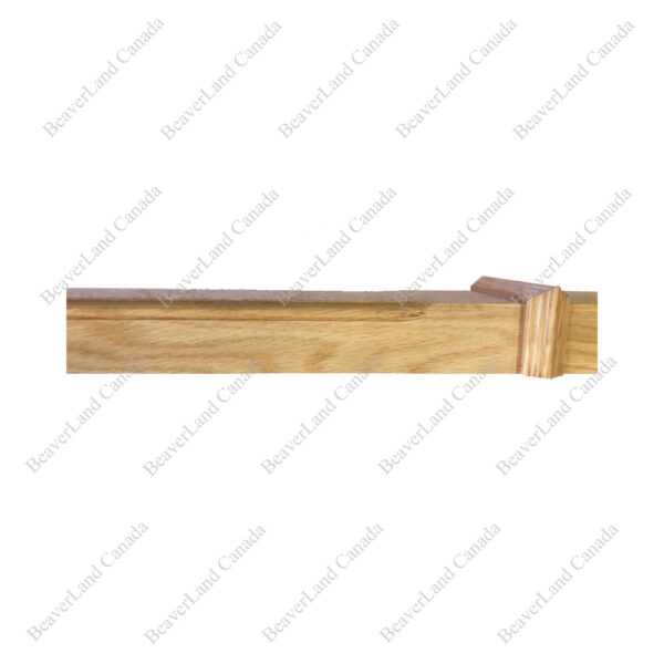 HPF102 F2 Chamfer 3 1/2”*48” Half Post Red Oak - Image 3