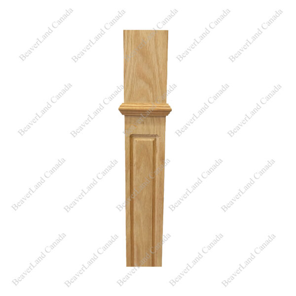 PF107 F7 Fluted 3'', 3-1/2'',4'' Red Oak - Image 3