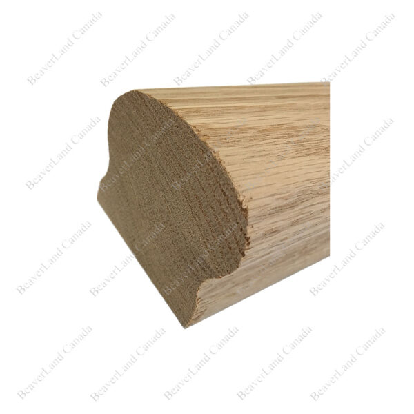 H101 HD 2 3/4''*2 5/16'' Flat Handrail Red Oak - Image 3