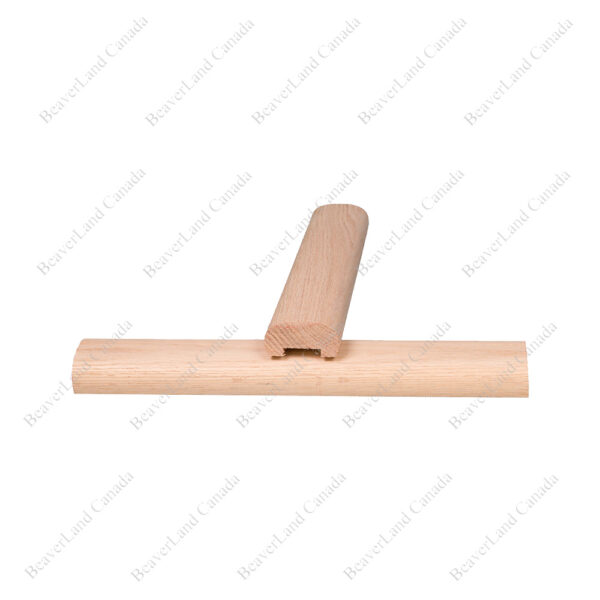 H101 HF 2 5/8''*1 5/16 1 1/4'' Grooved Handrail Red Oak - Image 2