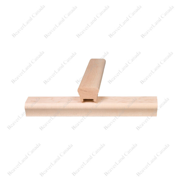 H101 HG 1 25/32''*2 1/2 1 1/4'' Grooved Handrail Red Oak - Image 4