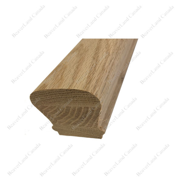 H101 HK 2 3/8''*2 1/8'' Flat Handrail Red Oak - Image 5