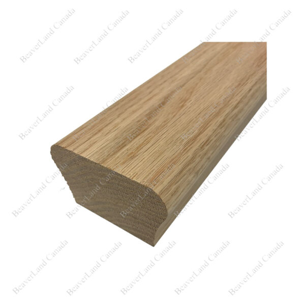 H101 HR 3''*1 25/32'' Flat Handrail Red Oak - Image 4