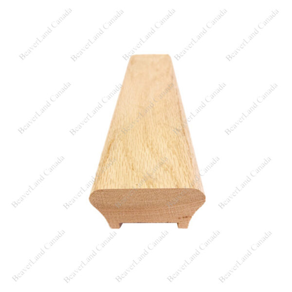 H101 HR 3''*1 25/32 1 3/4'' Grooved Handrail Red Oak - Image 4