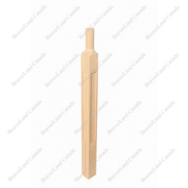 NMRT101 1265 Pin-Top Newel Post (Round Head) 2 3/4”*2 3/4”*44” Red Oak