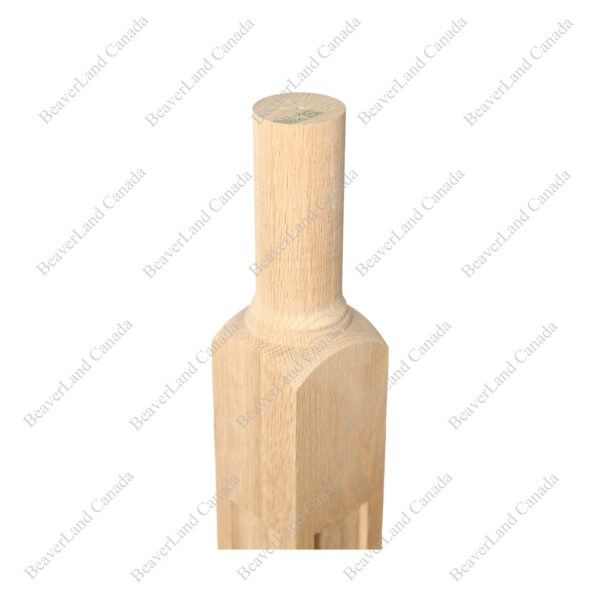 NMRT101 1265 Pin-Top Newel Post (Round Head) 2 3/4”*2 3/4”*44” Red Oak - Image 2