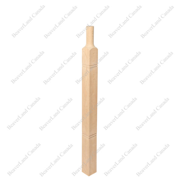 NM101 1210 Pin-Top Newel Post 2 3/4”*2 3/4”*44” Red Oak