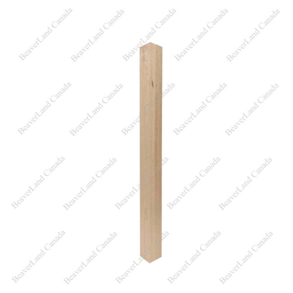 PP103 Pillar Plain Square Red Oak - Image 4