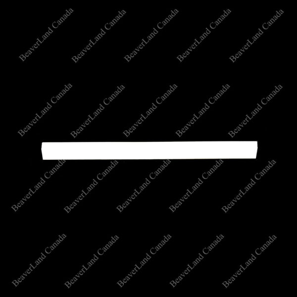 DS401 Colonial Door Stop (Shoe Moulding) Primed White 1-1/4''*1/4'', available in 7ft, 10ft,12ft - Image 2