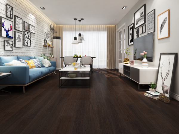 Hickory - Coffee 6 1/2" Engineered Hardwood 23.11sqft/box - Image 2