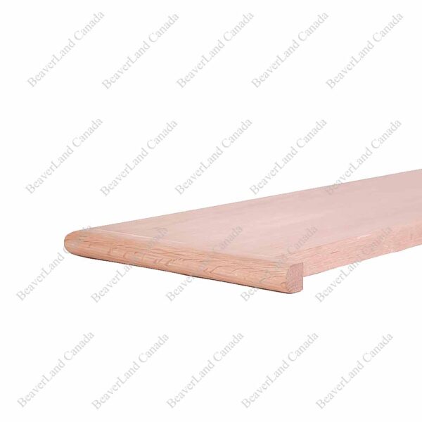 ST401 Round Edge Stair Return Red Oak - Image 3