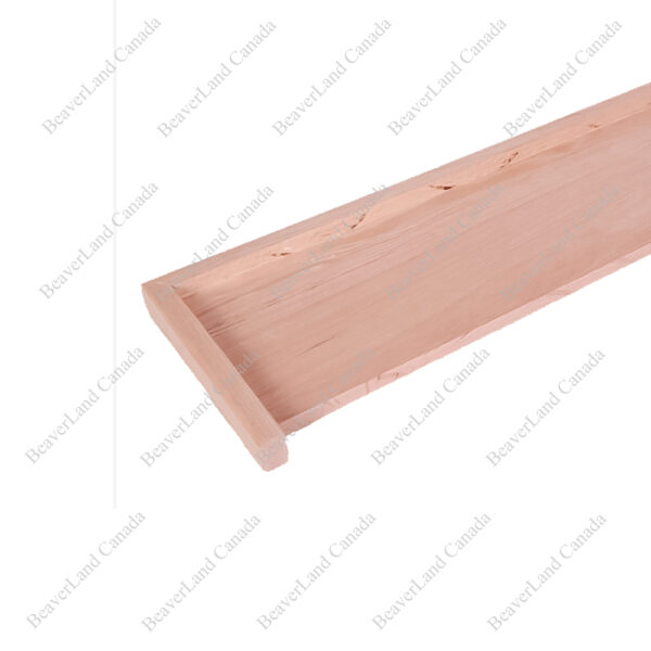 ST401 Square Stair Tread Return Red Oak - Image 3