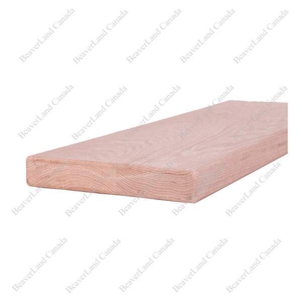 Special Order Open Riser 48''*12''*1 3/4'' Front Beveled 1/4'' Red Oak