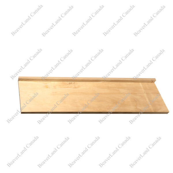 STE301 36'', 42'' Square Edge Treads with Front Return, Close on Both Side White Oak - Image 2