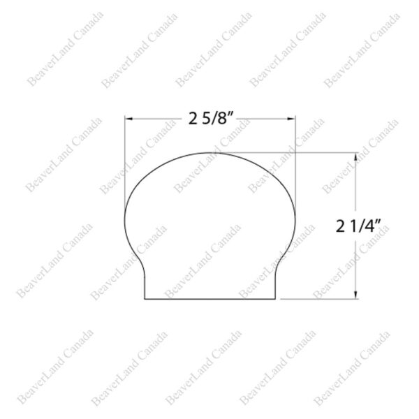 F101 HB-11 90 Degree Red Oak - Image 3