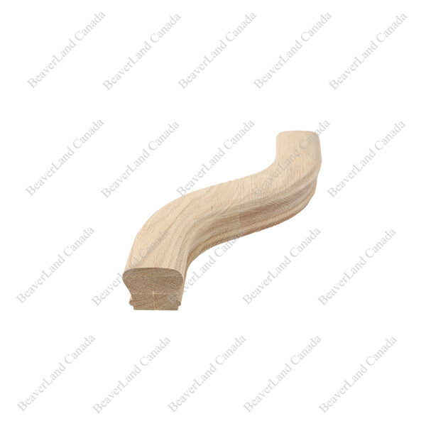 F103 HK-22 S Shape 6'' Right Red Oak