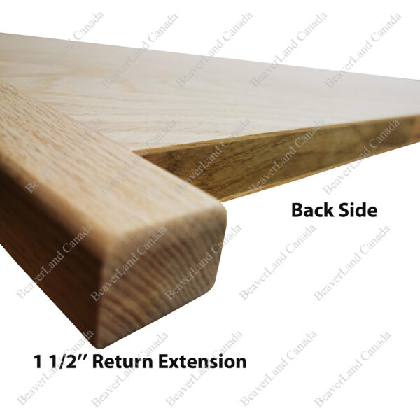 ST103 36''*10 1/2''*1 1/16'' Square Edge Without the Return Open One Side Red Oak - Image 4