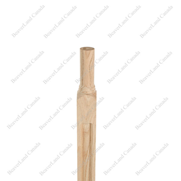 NMRT101 1261 Pin-Top Newel Post (Round Head) 2 3/4”*2 3/4”*44” Red Oak - Image 2